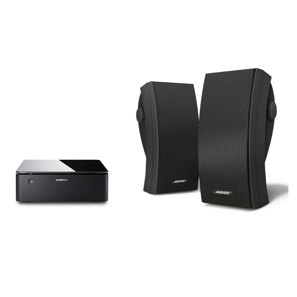 Bose Stereo Package for Garden and Patio – Music Amplifier with Environmental Speakers Bose Stereo Package for Garden and Patio – Music Amplifier with Environmental Speakers